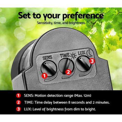 SUPER HQ 60 LED SOLAR SECURITY LIGHT WITH MOTION SENSOR...VALUE FOR MONEY