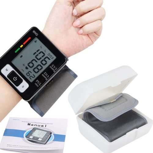 BLOOD PRESSURE MONITOR...FULLY AUTO...LCD DISPLAY...W.H.O STANDARDS...INTELLIGENT MONITORING