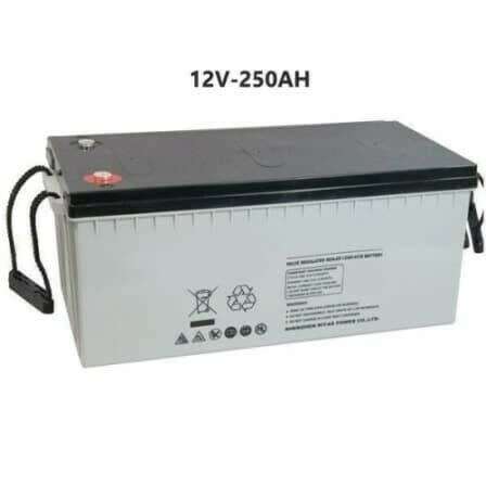 250ah 12v GSHQ-VALVE REGULATED DEEP CYCLE BATTERY...GET OFF THE GRID.... LTD STOCK LEFT !!