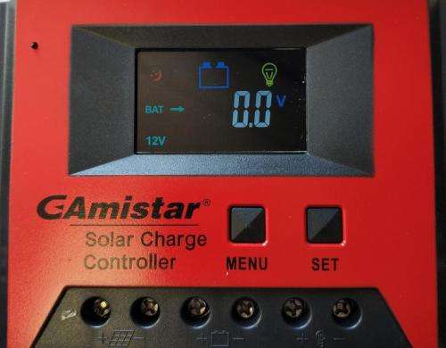 20A SOLAR CHARGE CONTROLLER...12 & 24V...4 x 5v 2A USB...2020 UPGRADED SPEC !!