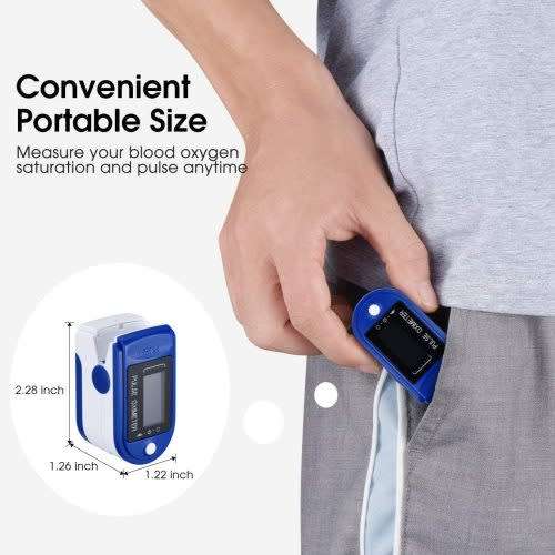 OXYGEN SATURATION LEVEL/ HART RATE MONITOR-FULLY AUTO-LCD DISPLAY-W.H.O STANDARD-INTELLIGENT MONITOR