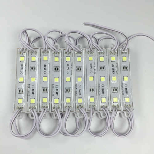 5 X SMD 3 LED  5730 MODULE LIGHT STRIP - 50 000 HRS LIFE SPAN - DC 12V - IP 65 - LTD STOCK !!