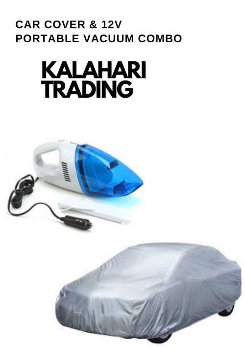 XL WATERPROOF CAR COVER & 12V CAR VACUUM COMBO-UV PROTECTED COVER-PROTECT YOUR CAR FROM NATURE !!