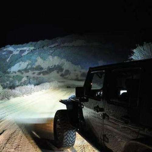 Spot Light For Truck-Car-Ldv-Quad-Offroad 125W 6500K Super Bright Square Advanced Technology LED`s