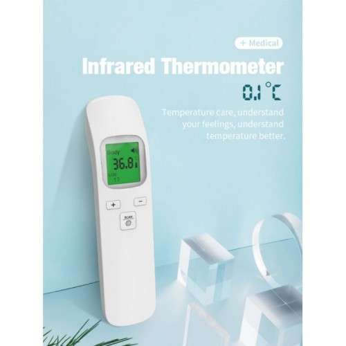 Thermometer -LCD Gun Instant Temperature Measurement Thermometer -  Digital - Infrared - Contactless