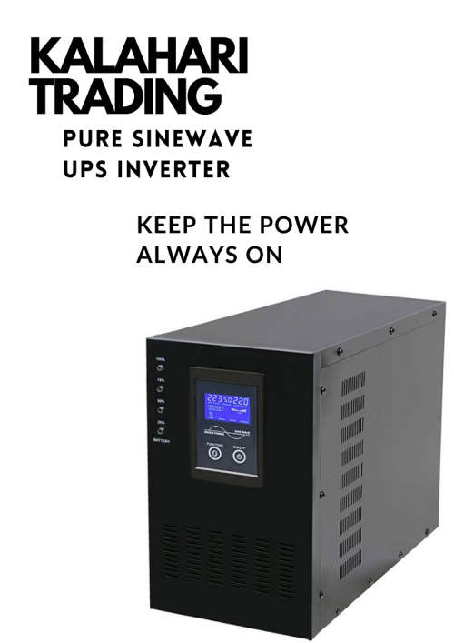 2000W 24v Pure Sinewave UPS Inverter ... Keep The Power Always On !!