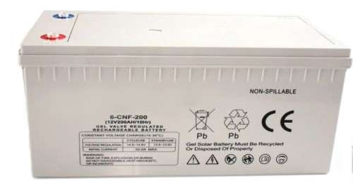 200ah 12v-DEEP CYCLE GS GEL-Valve Regulated Sealed Battery-Affordable Quality-Ideal for solar use !