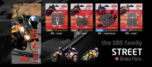 SBS806HS sintered front brake pads Suzuki motorcycles