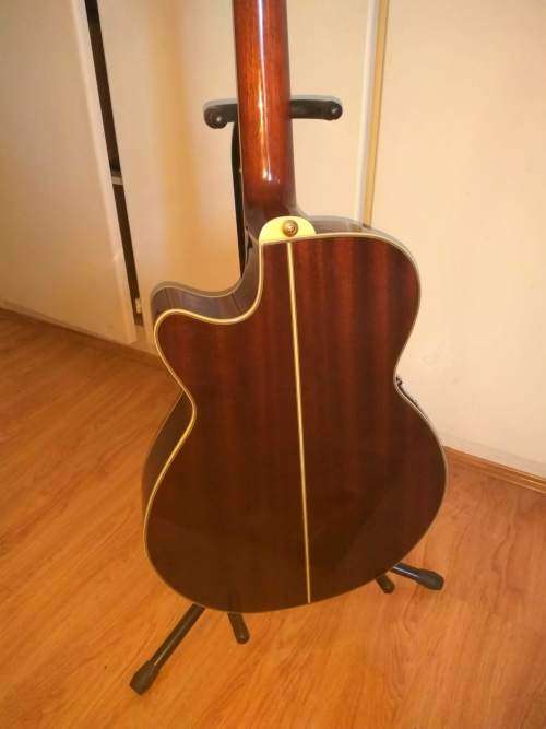 Ibanez AEG10N acoustic electric nylon string guitar, in hard Ibanez foam case