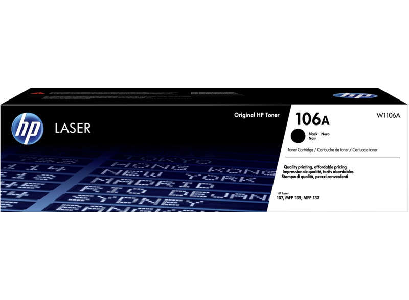 HP 106A Black Toner Cartridges