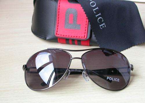 Brand New POLICE Aviator Sunglasses Gunmetal