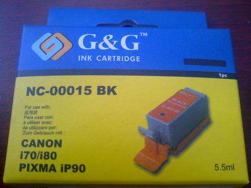 Compatible Ink Cartridge Replacement for Canon BCI-15BK (Black) - New