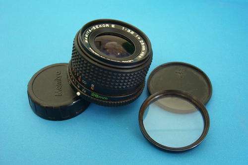 Mamiya Sekor Camera Lens - With UV Filter and Dust Caps
