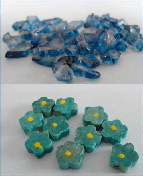 BEAUTIFUL SHADES OF BLUE - +/- 2800 pc Bead Kit