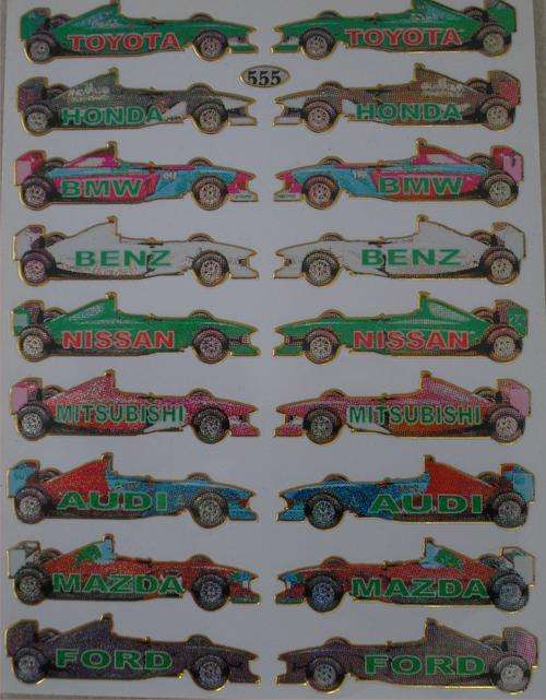 F1 Car - Stickers