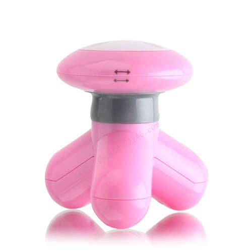 Mini Massager Neck Head Body Vibration Portable - Pink