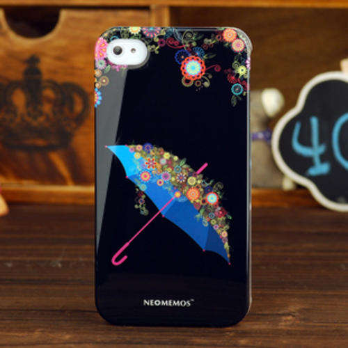 Umbrella Pattern Cellphone Cover For iPhone 4 4s