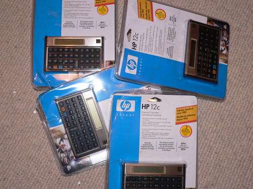 HP 12C (DAMAGED PACKAGING)