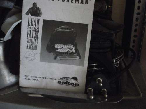 George Foreman Lean machine : Salton