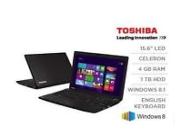 Toshiba Satellite C50-A0344 Laptop (1TB hard drive)