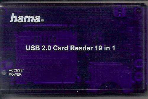 Hama USB 2.0 Card Reader 19 in 1