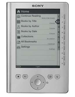 SONY E-Reader (in very good condition with a selection of books)