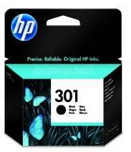 Genuine HP 301 ink cartridge (black)