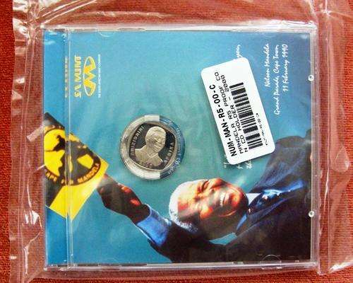 @OWN A PIECE OF MANDELA HISTORY@ 2000 NELSON MANDELA PROOF COINS IN CD - SEALED