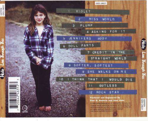 HOLE - Live through this GED 2463 (FREE BULK SHIPPING)