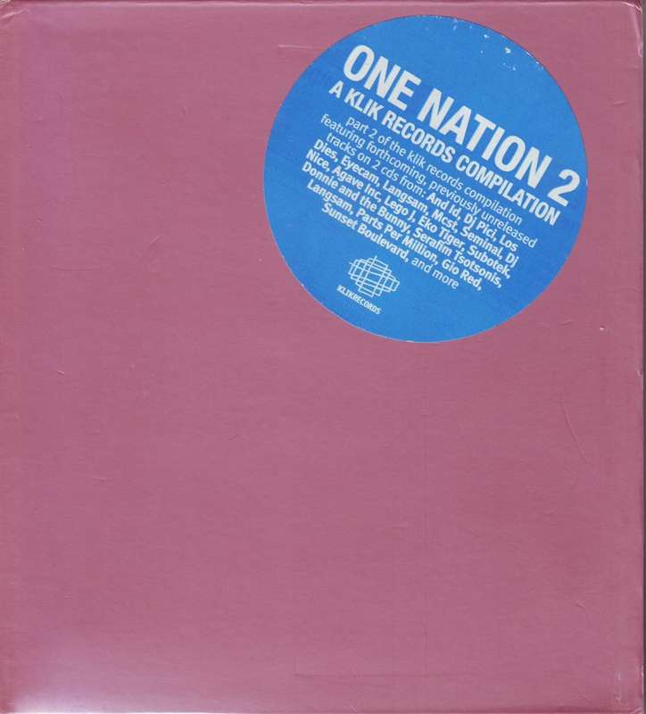 ONE NATION 2 - A klik records compilation (double CD) KLCD025 NM