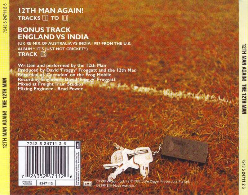 THE 12TH MAN - 12th man again 7243 5 24711 2 6 (FREE BULK SHIPPING)