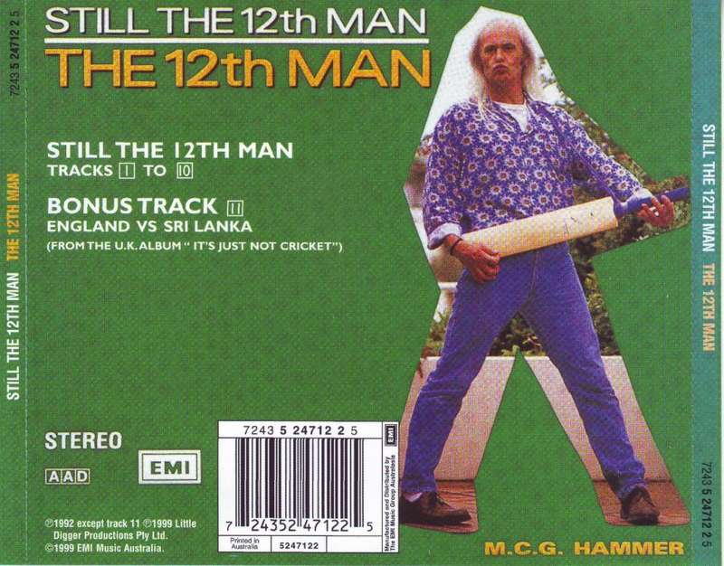 THE 12TH MAN - Still the 12th man 7243 5 24712 2 5 (FREE BULK SHIPPING)