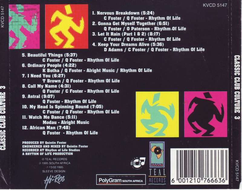 CLASSIC CLUB CULTURE 3 - Compilation KVCD 5147 (FREE BULK SHIPPING)