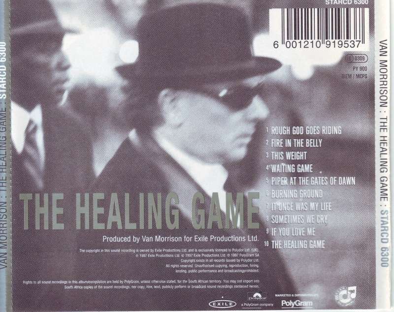 VAN MORRISON - The healing game (CD) STARCD 6300 NM