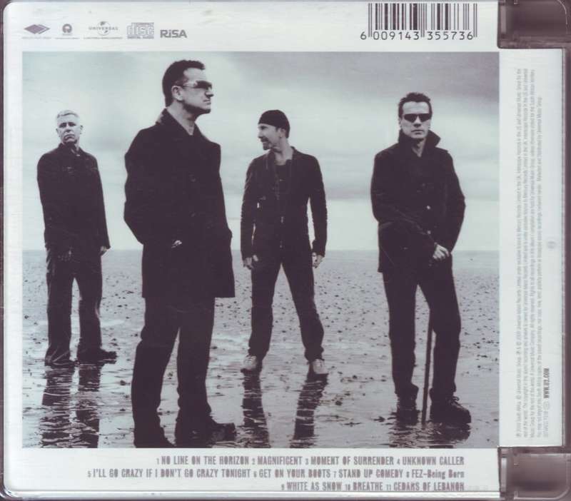 U2 - No line on the horizon (CD) SSTARCD 7316 NM
