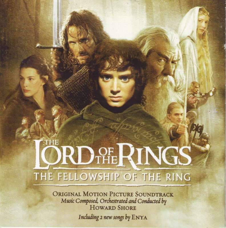 THE LORD OF THE RINGS: The fellowship of the ring (CD)  WBCD 2010 NM