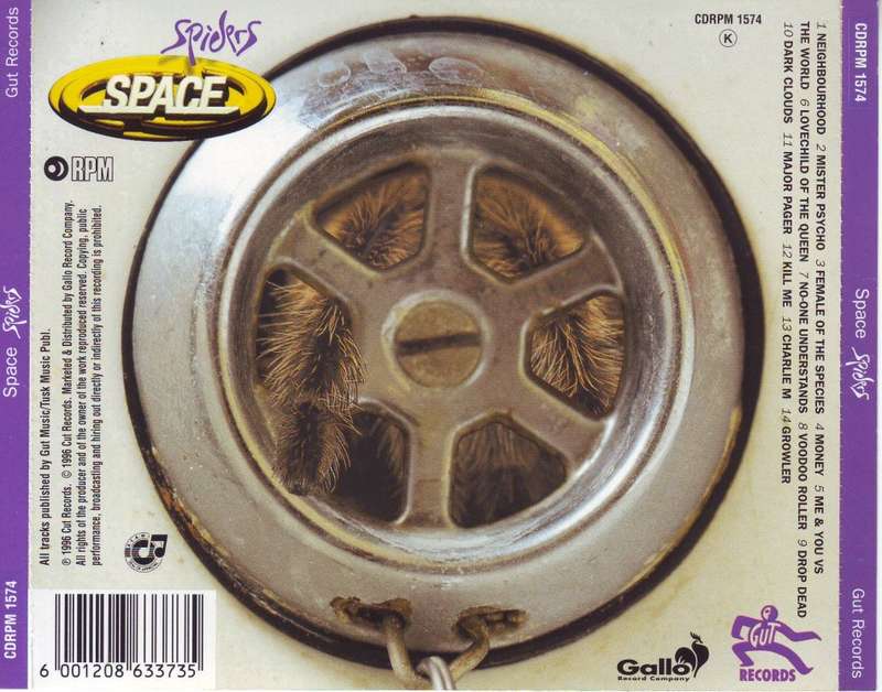 SPACE - Spiders (CD) CDRPM 1574 EX