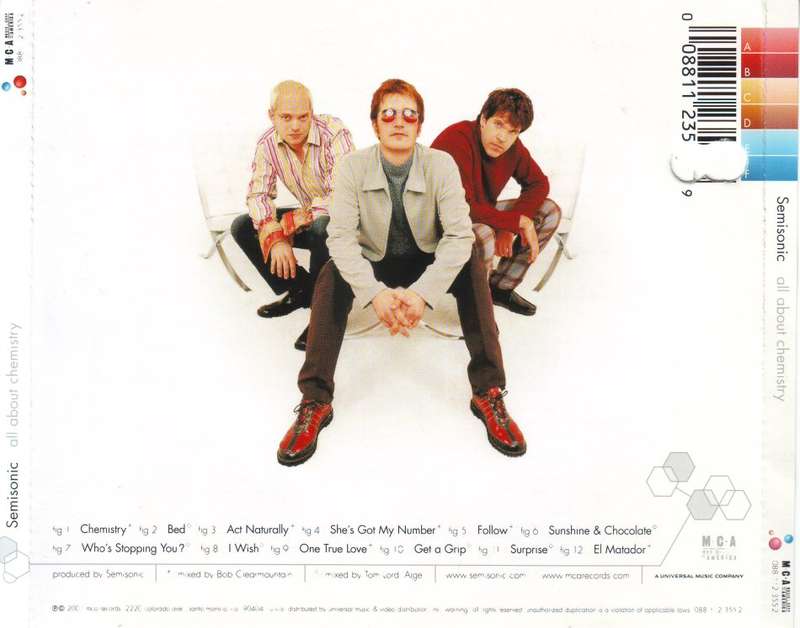 SEMISONIC - All about chemistry (CD) 088 112 355-2 NM (R25 SALE)