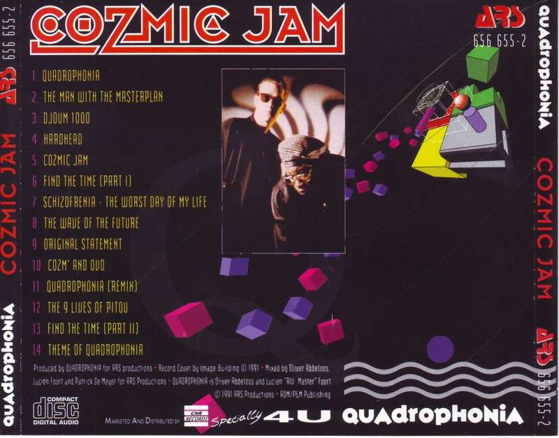QUADROPHONIA - Cozmic jam (CD) 656 655-2 EX