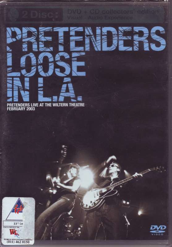 PRETENDERS -  Loose in L.A. (CD & DVD) NM-