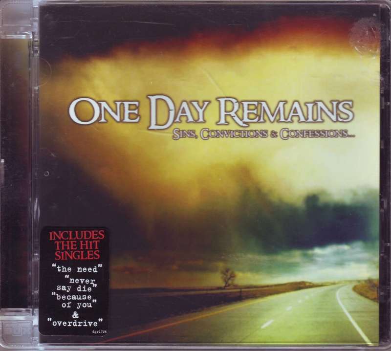 ONE DAY REMAINS - Sins, convictions and confessions (casing a bit worn)  NM (R25 SALE)