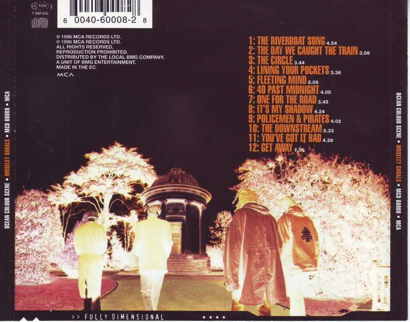 OCEAN COLOUR SCENE- Moseley shoals (CD)  MCD 60008 NM-