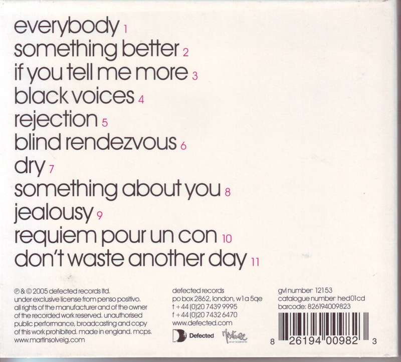 MARTIN SOLVEIG - Hedonist (CD,digipak) hed01cd NM