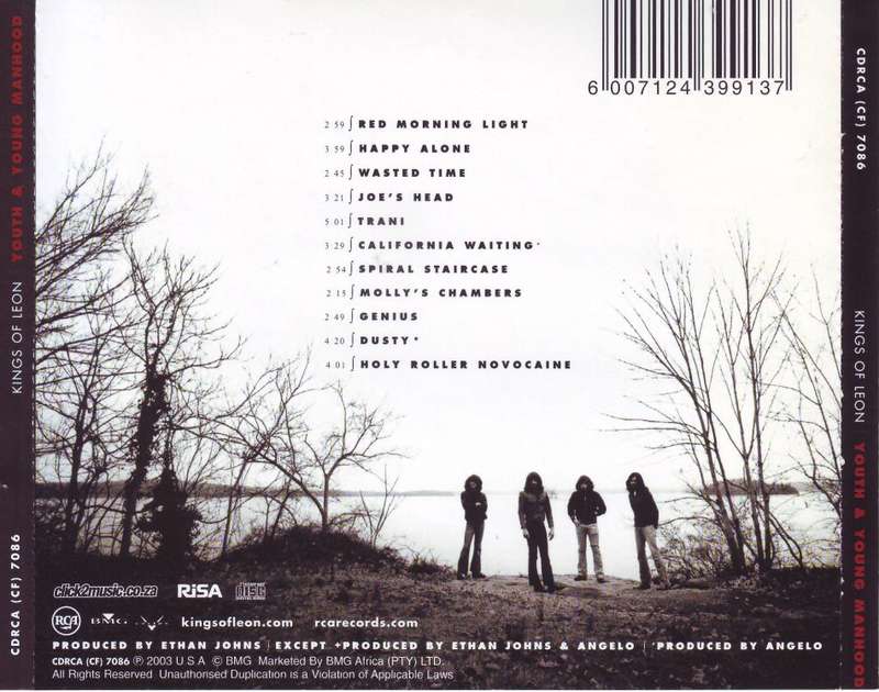 KINGS OF LEON - Youth & young manhood CDRCA (WF) 7086 NM