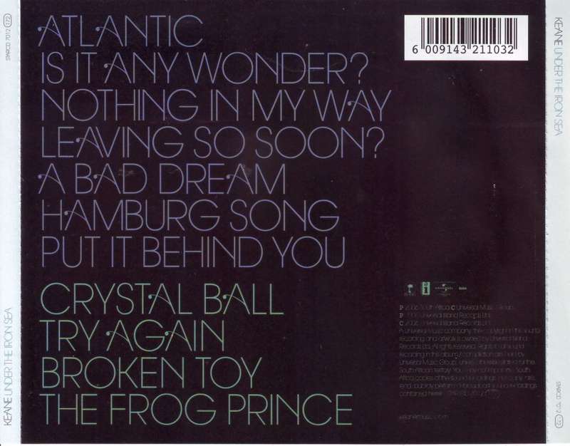 KEANE - Under the iron sea (CD) STARCD 7012 NM