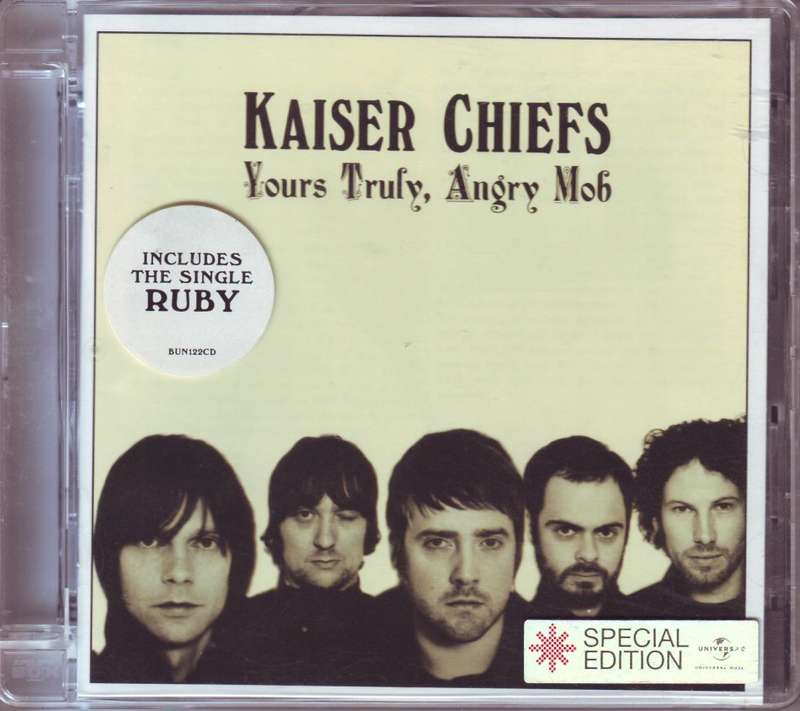 KAISER CHIEFS  - Yours truly, angry mob (CD) BUN122CD NM