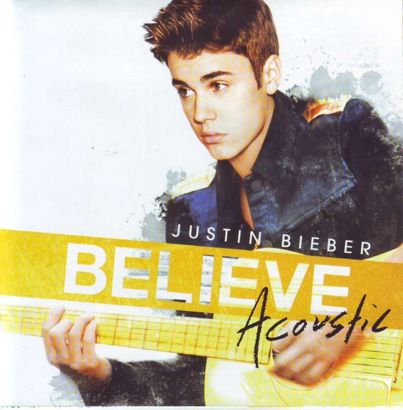 JUSTIN BIEBER - Believe acoustic (CD) 060253728439  NM (R25 SALE)
