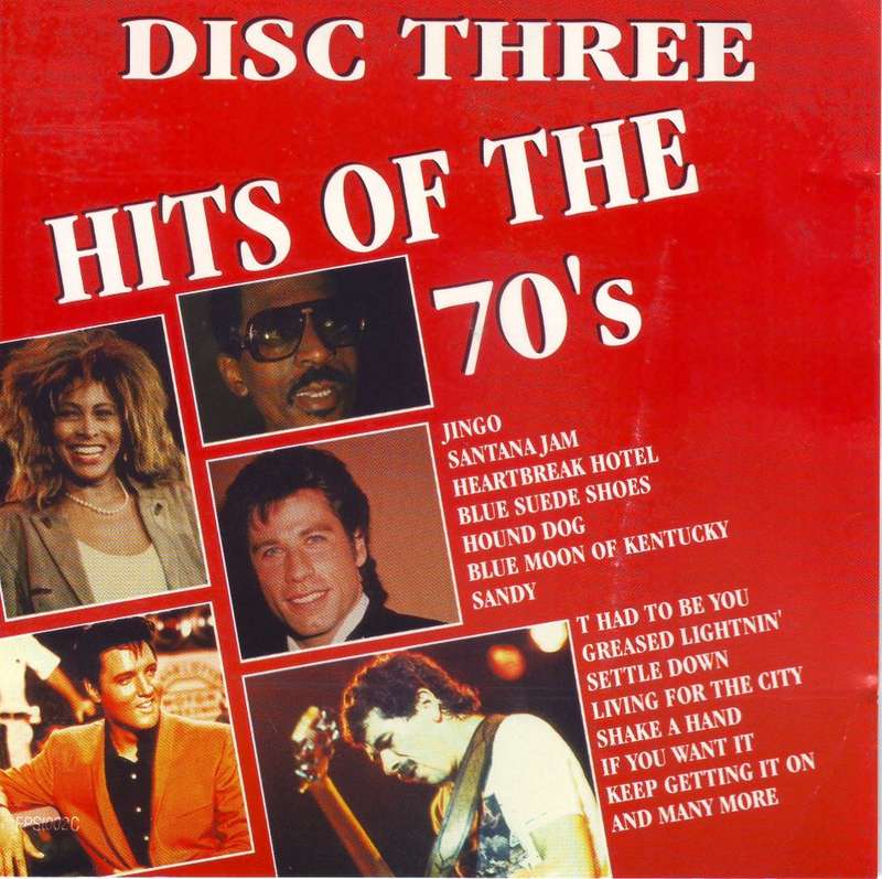 JOHN TRAVOLTA -  Hits of the 70`s Disc 3 (CD) FPS1002C EX