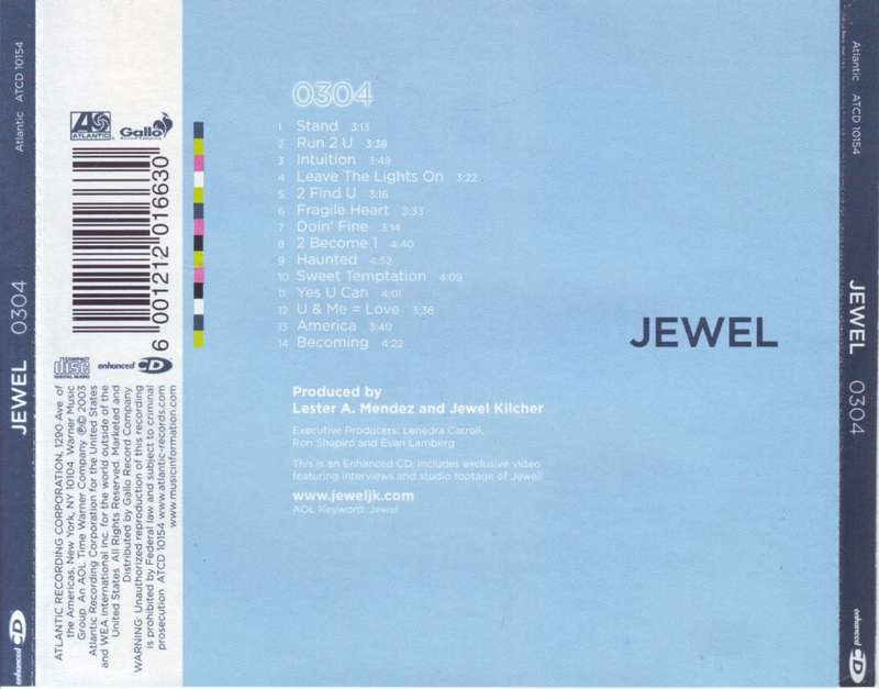 JEWEL -  0304 (CD) ATCD 10154 NM