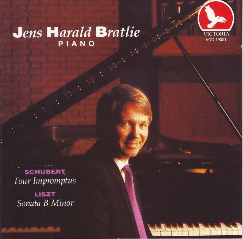 JENS HARALD BRATLIE (piano) - Schubert / Liszt (CD) VCD 19051 NM  (R25 SALE)